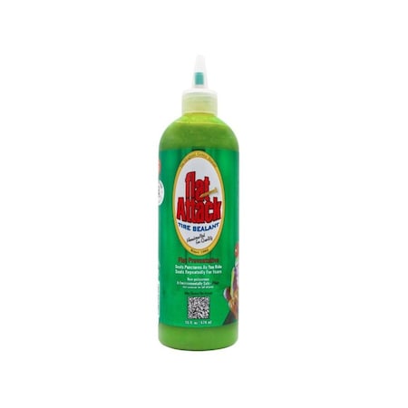 Rambo Bikes 16 oz Flat Attack Sealant Repair Bottle, Green R106